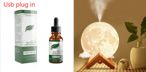 Lunar Aromatherapy Humidifier Night Light