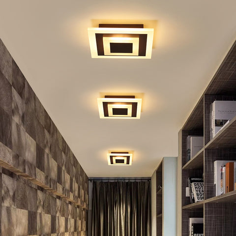 Multi-Purpose Surface-Mounted Ceiling Lamp for Various Living Spaces