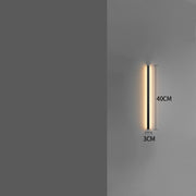 Modern Long Strip Wall Lamp