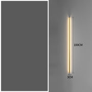 Modern Long Strip Wall Lamp