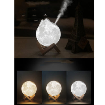 Lunar Aromatherapy Humidifier Night Light