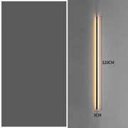 Modern Long Strip Wall Lamp