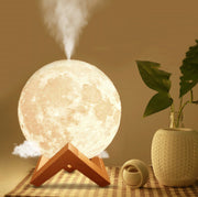 Lunar Aromatherapy Humidifier Night Light