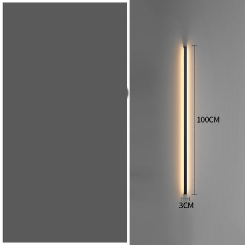 Modern Long Strip Wall Lamp