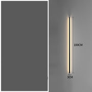 Modern Long Strip Wall Lamp