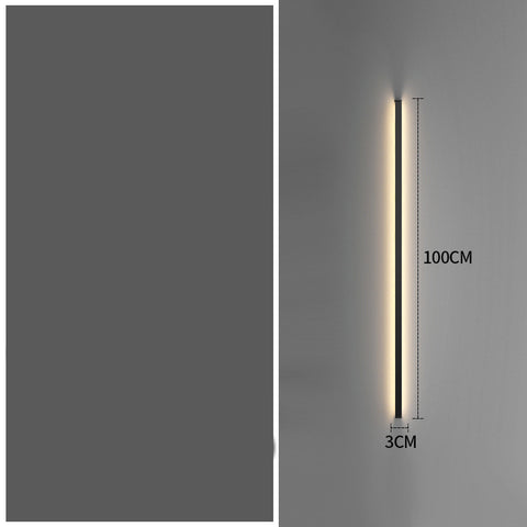 Modern Long Strip Wall Lamp